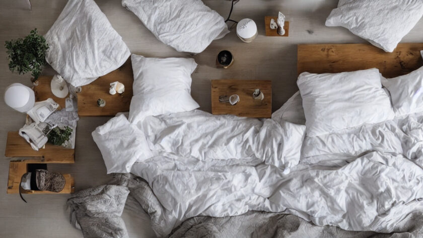 1) Få mere plads i soveværelset med en smart sengebakke